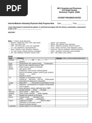ProgressNote Template