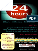 24 7 Prayer 2012 Flyer