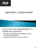 Aprender Empreender
