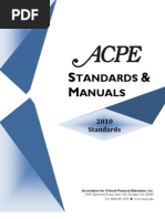 Crosswalk For Revised ACPE Outcomes and Indicators - ACPE Manuals ...