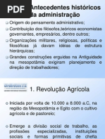 FUNDAMENTOS DE ADMINISTRAÇÃO AULA 01 - UNINORTE