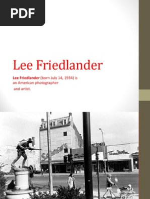 Lee Friedlander 