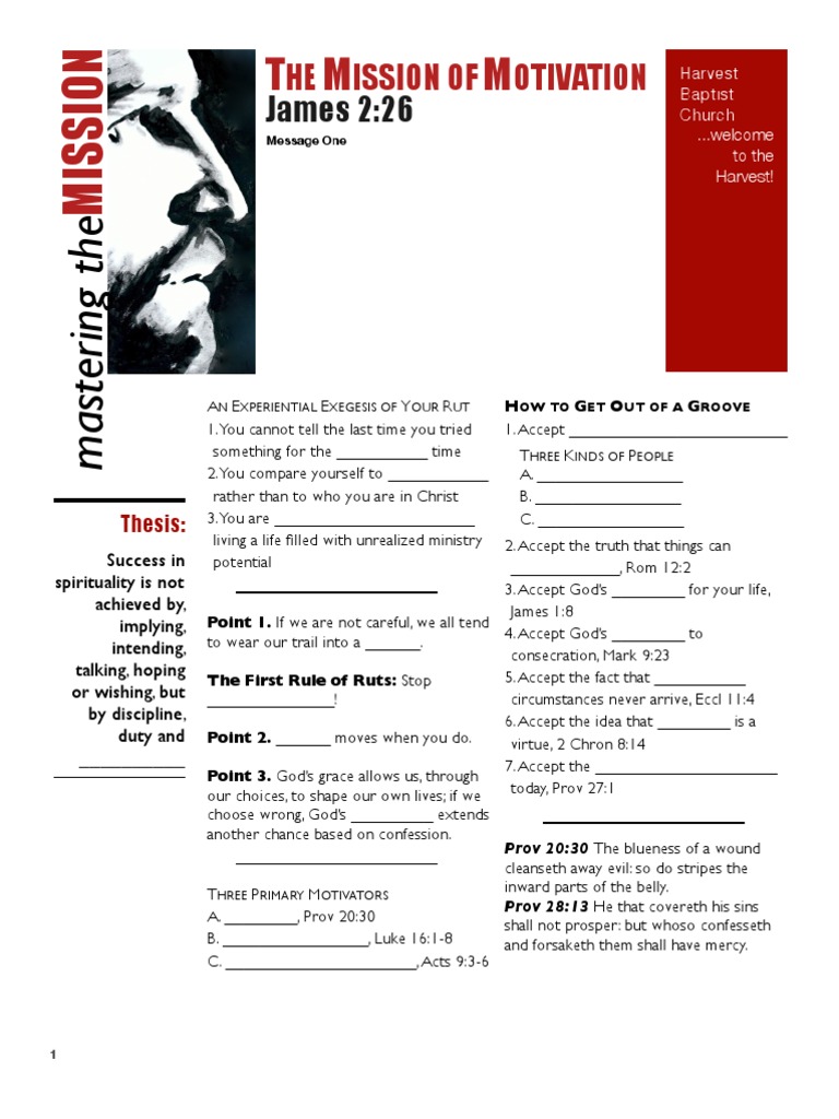 Mastering Your Spiritual Mission | PDF | Jesus | Religious Behaviour ...