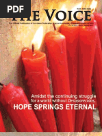 Asian Federation Against Involuntary Disappearances (AFAD), The Voice Magazine, Aug. 2012 Edition