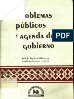 Luis f. Aguilar Libro Problemas Publicos y Agenda de Gobierno