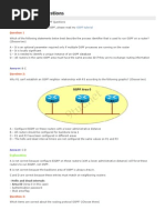 CCNA - OSPF Questions