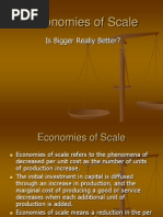 Economies of Scale