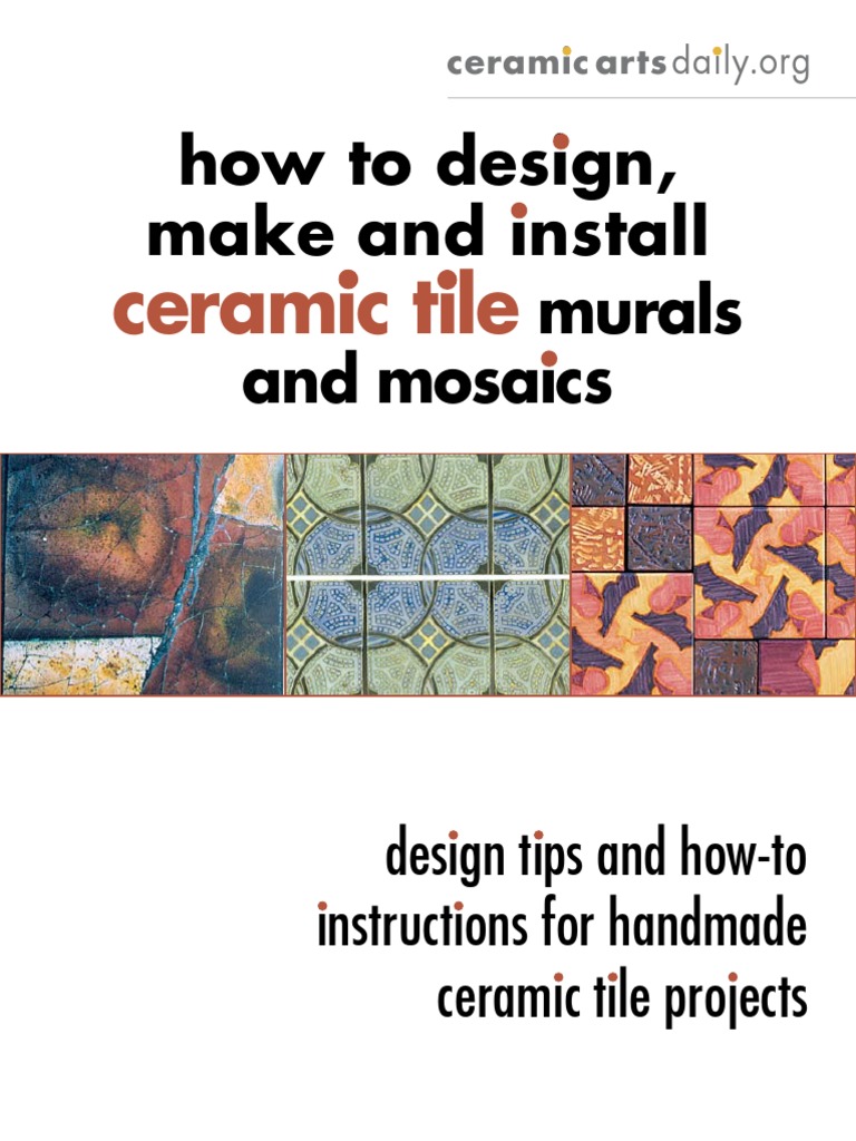 Ceramic Tile Techniques | PDF | Tile | Pottery