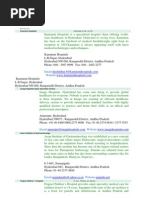 Download List of Hospitals by Shripad Taklikar SN105889096 doc pdf