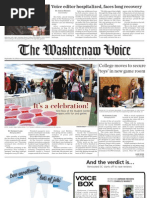 The Washtenaw Voice - September 10, 2012 Issue