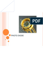 Photo Diode Operation and Characteristics