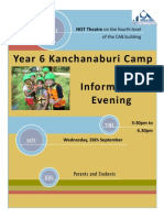 Parent Evening Invitation