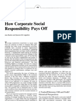 Burke, How CSR Pays Off, LRP 1996