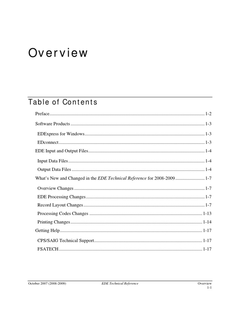 Description: Tags: 1-Overview0809EDETROct2007 | PDF | Specification ...