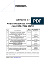 Requisitos técnicos mínimos para conexão