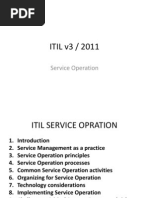 ITIL v3 Service Operation