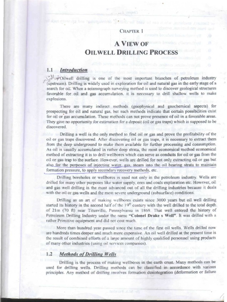 1 Drilling Process | PDF | Language Arts & Discipline