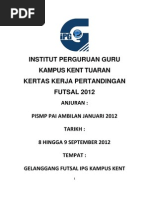 kertas kerja futsal