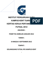 Kertas Kerja Futsal