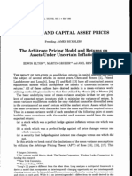 Arbitrage ROA Uncertain Inflation