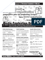 TPC/DCM18 Production Services Rate Card | 2012