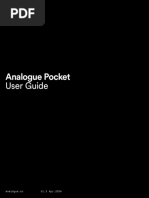 Analogue Pocket User Guide V1.1 | PDF | Display Resolution | Usb