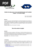 Modelo de Artigo FATI-ADM1