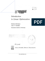 (Book) Bertsimas, D. & Tsitsiklis, J. N. 19yy Introduction To Linear Optimization - Athena Scientific