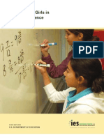 Encouraging Girls in Math and Science: IES Practice Guide