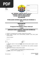 Soalan Peperiksaan Pertengahan Tahun 2011 PPKI SK Kubu