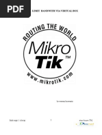 Download Seting Bandwith Router Mikrotik via Virtual Box by Wawan Diamond SN105967264 doc pdf