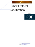 Trackbox Protocol Specification: For Firmware Version 12