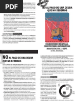 Las mentiras de la deuda - Mani 22S: