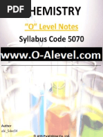 Download O Level Chemistry Notes by oalevels SN105990561 doc pdf
