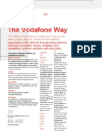 Values of Vodafone