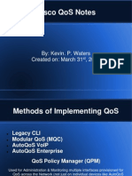 Kevins Cisco QOS 642-642 Exam Notes