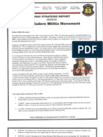 Miac Strategic Report: The Modern Militia Movement (2-20-2009)