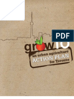 GrowTO - An Urban Agricultural Action Plan For Toronto