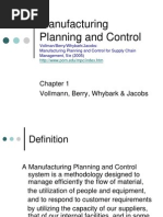 MPCn1-Manifacturing Planning and Control