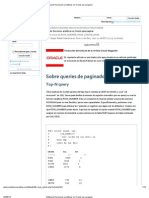 Utilizando Funciones Analiticas en Oracle para Paginar