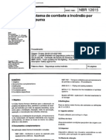 NBR 12615 - 1992 - Sistema de Combate A Incêndio Por Espuma