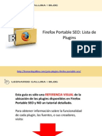Lista Plugins Firefox Portable SEO