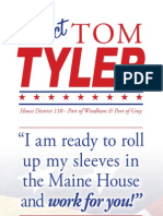 Tom Tyler For Maine House District 110