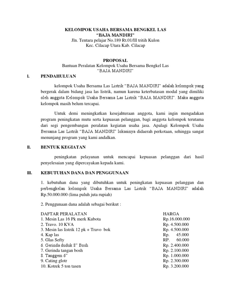 Rab Bengkel Motor