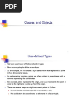 Classes and Objects