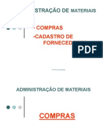 Aula Sobre Compras e Cadastro de Fornecedores