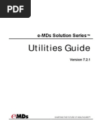 E-MDs Utilities Guide 7.2.1 R00 - 20111018