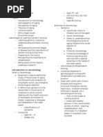 Geriatrics Nursing