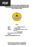Download PENDUGAAN NILAI SELEKSI DIFERENSIAL DAN RESPON SELEKSI ITIK ALABIO GENERASI KETIGA DI KECAMATAN AMUNTAI UTARA KABUPATEN HULU SUNGAI UTARA by Arifgii SN106053722 doc pdf