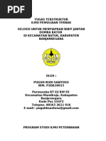 Download SELEKSI UNTUK MENYIAPKAN BIBIT JANTAN DOMBA BATUR  DI KECAMATAN BATUR KABUPATEN BANJARNEGARA  by Arifgii SN106054371 doc pdf
